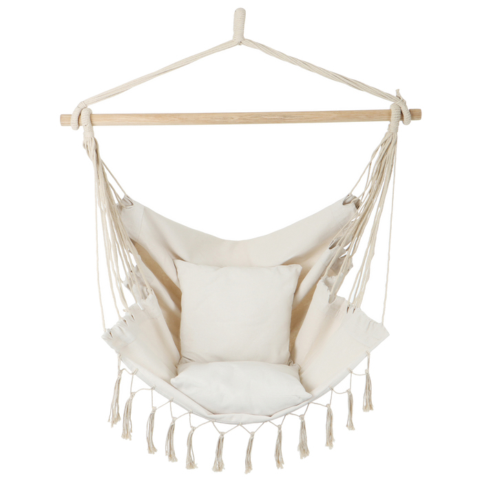 Гамак-кресло maclay, подвесное, плетёное, 60 х 80 см, цвет чёрный