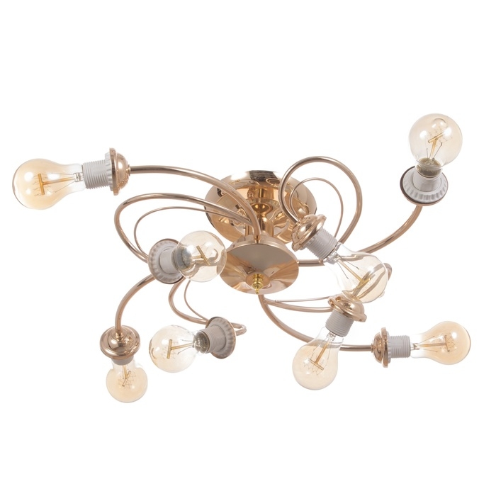 Люстра Люстра "Венда" бп 8х40Вт Е27 Золото МОДЕЛЬ: 2800089