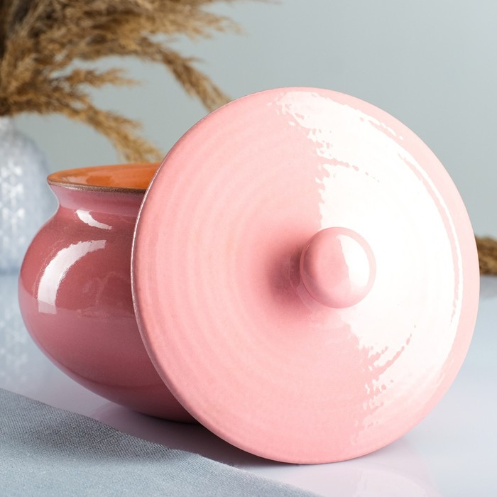 Супница  Супница "Вятская" 2,5л, розовая