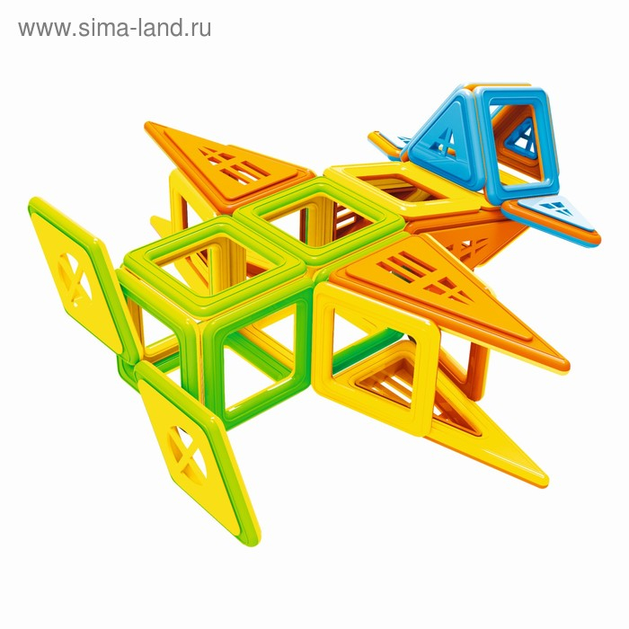 Конструктор магнитный «Замок», 204 детали Конструктор магнитный «Замок», 204 детали