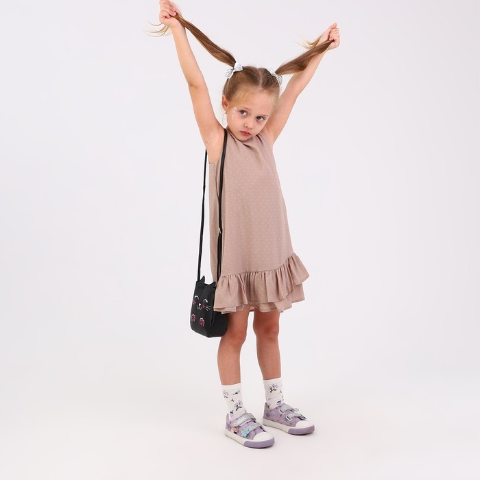 Сумка детская для девочки «чёрный котик» Сумка детская для девочки «чёрный котик»