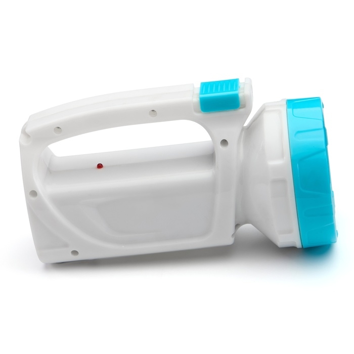 Фонарь ручной аккумуляторный  Фонарь ручной аккумуляторный "Мастер К.", MHA-W3D2 (3 В),800 мАч, 1 Вт+3 Вт,100 лм, голубой