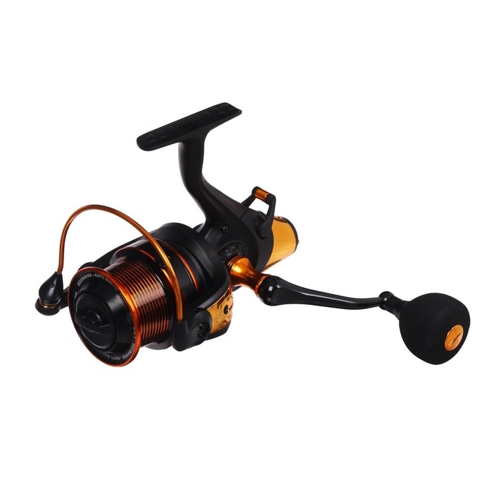 Катушка б/ин с бейтранером  Катушка б/ин с бейтранером "Волжанка" Карп Мастер 6000, 5+1 подшиник, 5.2:1