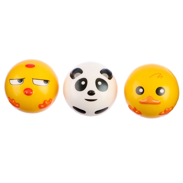 Мягкий мячик «Животные», виды МИКС Мягкий мячик «Животные», виды МИКС