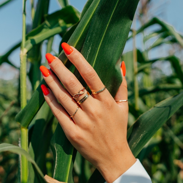 Кольцо «Грация» , цвет золото, безразмерное