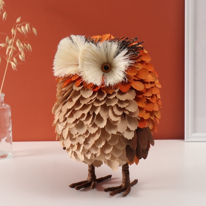 Декор Декор "Сова пучеглазая" 20х19х30 см