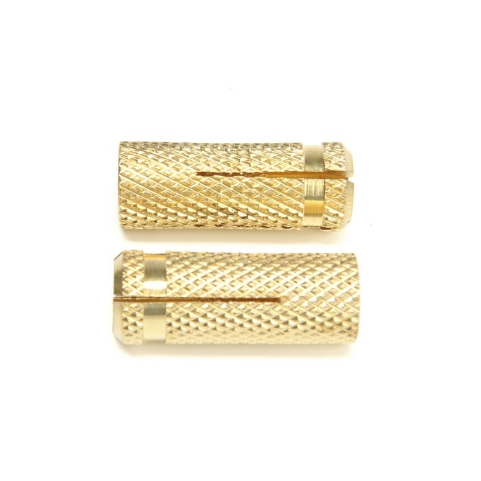 Анкер ЛОМ, забиваемый, латунный, оцинкованный, М10х40, 50  шт