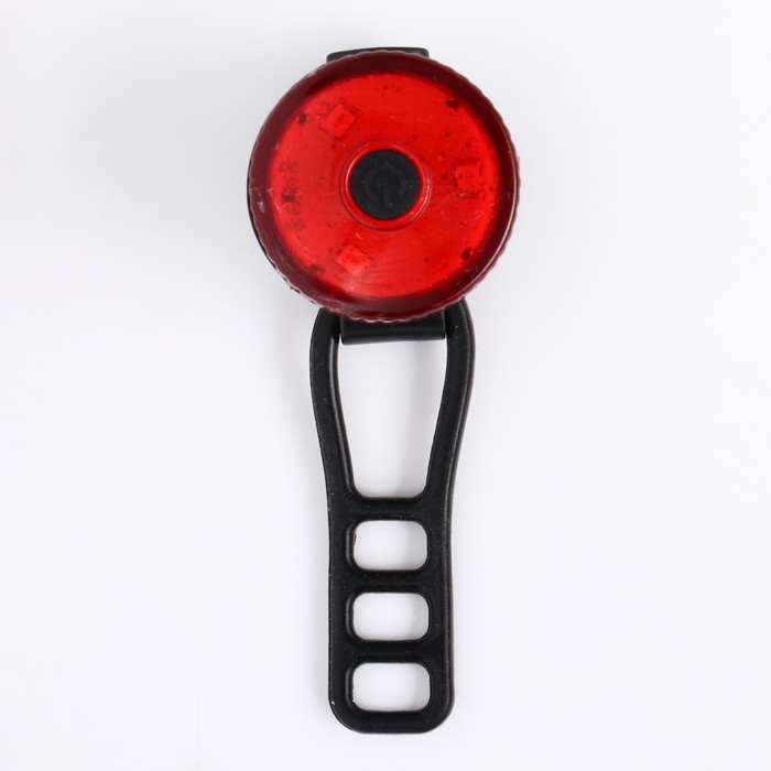 Фонарь велосипедный задний аккумуляторный, водонепроницаемый, 3 диода, 3 режима