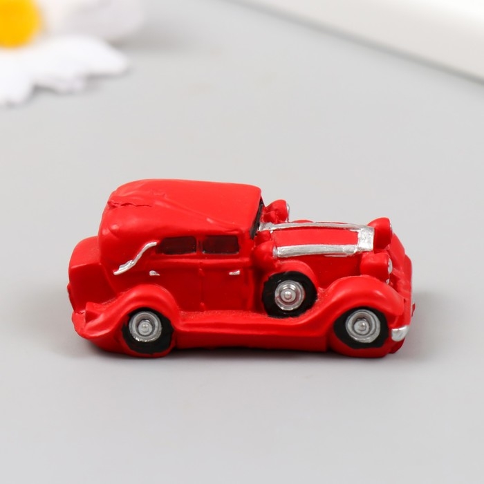 Фигурка для флорариума полистоун  Фигурка для флорариума полистоун "Ретро автомобиль" МИКС 5,5х3х2 см