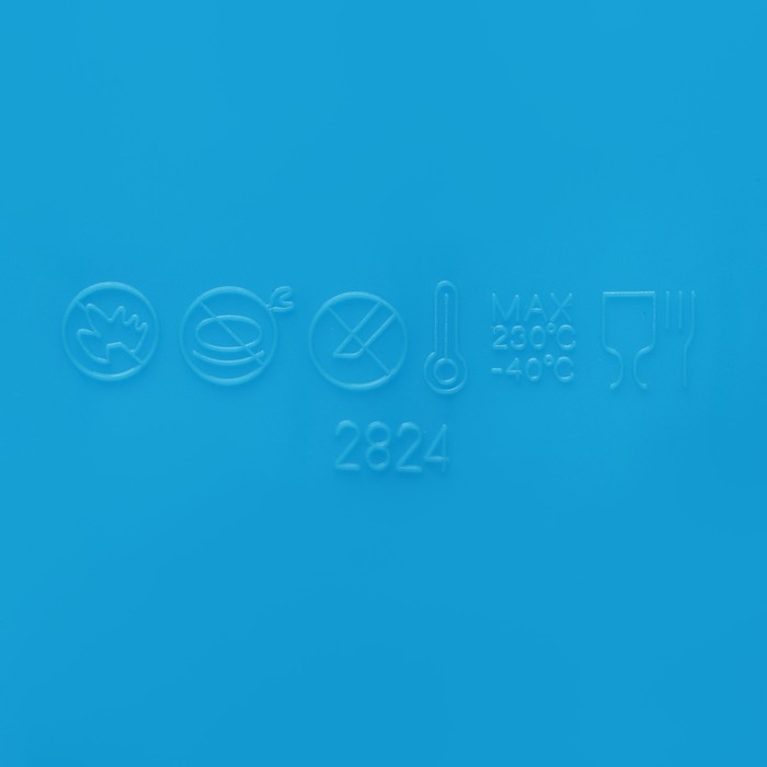 Коврик для выпечки с разметкой Доляна «Буссен», силикон, 38×28 см, цвет МИКС Коврик для выпечки с разметкой Доляна «Буссен», силикон, 38×28 см, цвет МИКС