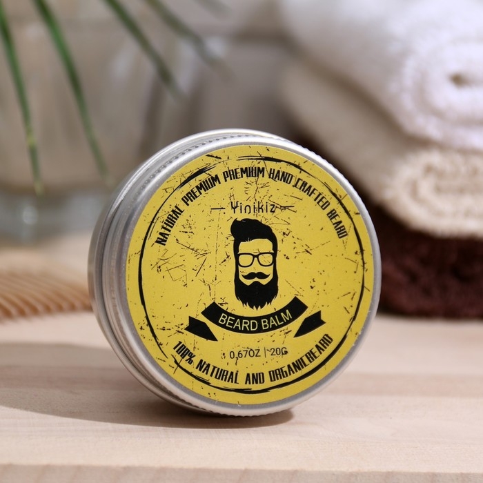 Полезный воск для усов и бороды Полезный воск для усов и бороды "Питание - смягчение - укрепление", 20 мл