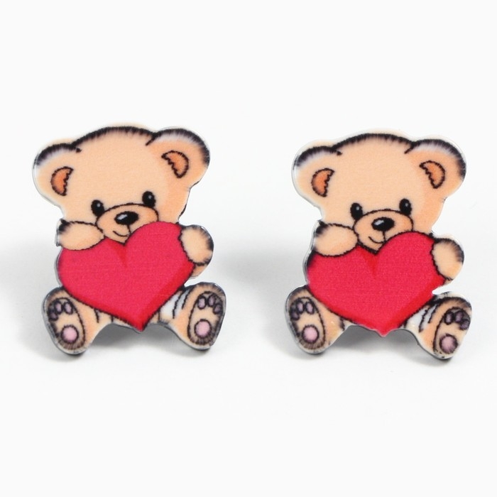 Серьги «Волшебство вокруг нас», 2 х 1,5 см Серьги «Волшебство вокруг нас», 2 х 1,5 см