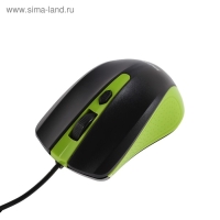 Мышь Smartbuy ONE 352, проводная, оптическая, 1600 dpi, USB, зелёно-чёрная