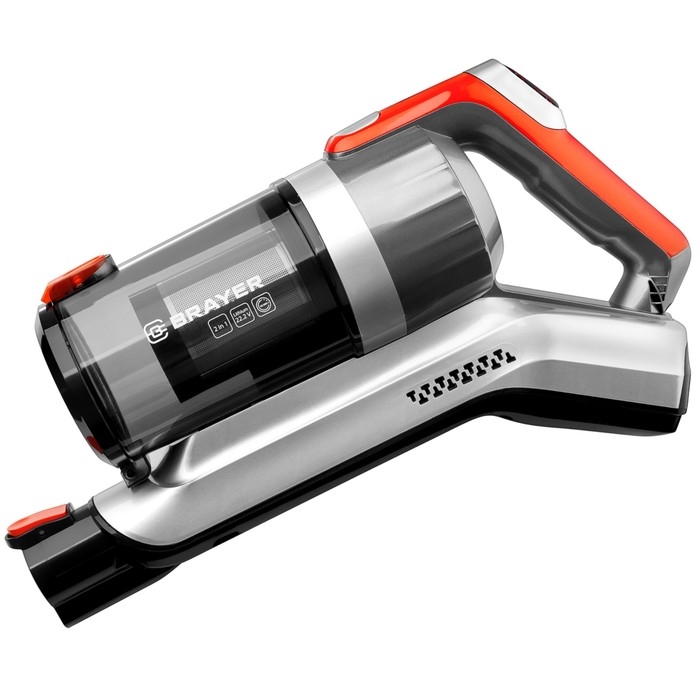 Пылесос BRAYER 4267BR, вертикальный, 120 Вт, сухая уборка, 0.5 л, серый