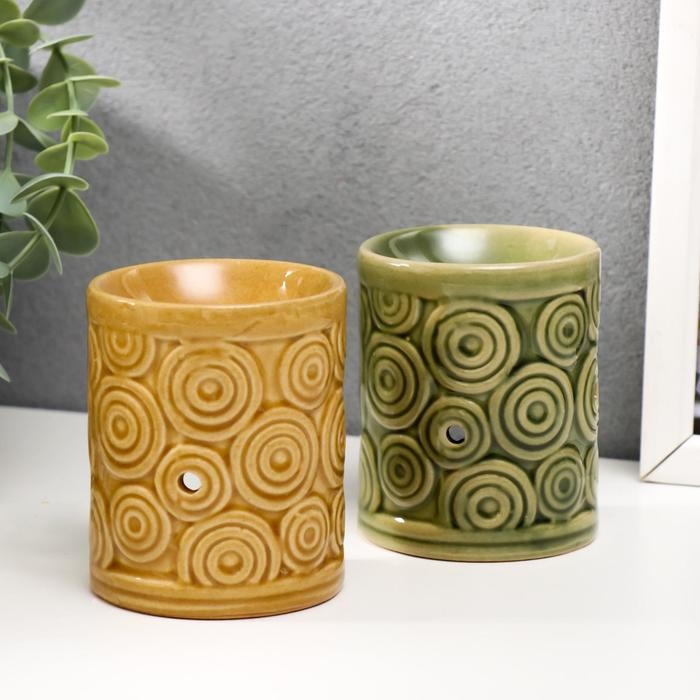 Аромалампа керамика Аромалампа керамика "Галактика" МИКС 8х6,5х6,5 см