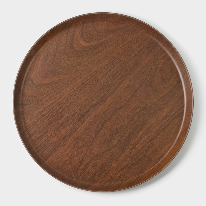 Блюдо «Натурэль», d=28 см, цвет коричневый Блюдо «Натурэль», d=28 см, цвет коричневый