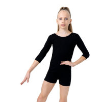 Купальник для гимнастики и танцев Grace Dance, р. 38, цвет чёрный