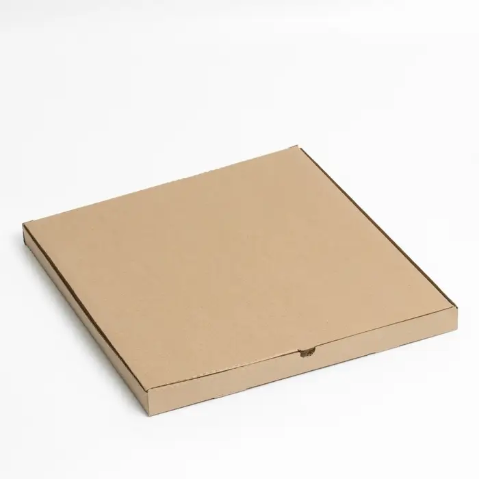 Коробка для пиццы, крафт, 50&times;50&times;4 см