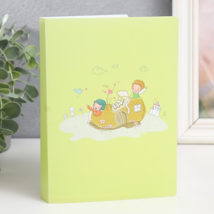 Фотоальбом на 52 фото 10х15 см Фотоальбом на 52 фото 10х15 см "Детки в автобусе" 17,3х12,5х2,1 см