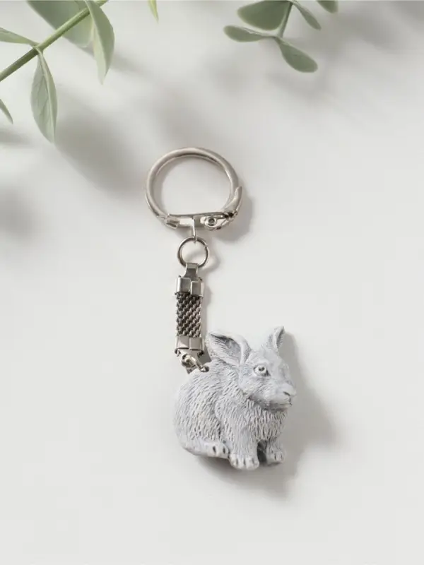 Брелок "Кролик" (барельеф), 3,5см