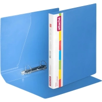 Папка на 2-х кольцах пласт Attache Diagonal синий