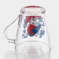 Кружка для чая 250мл. арт.1649-Д "Снегири на рябине" Кружка  250мл.