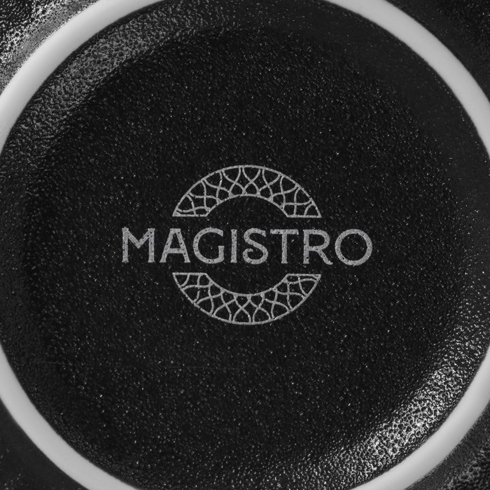 Миска фарфоровая Magistro Line, 350 мл, d=11,5 см, цвет чёрный Миска фарфоровая Magistro Line, 350 мл, d=11,5 см, цвет чёрный