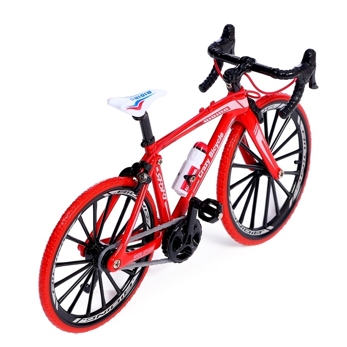 Велосипед металлический Велосипед металлический "Турист", цвет красный