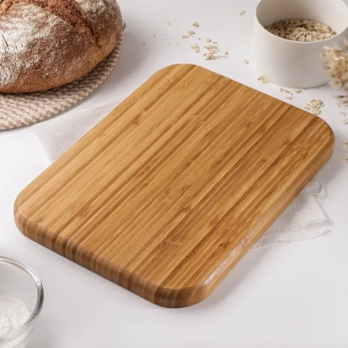 Блюдо для подачи Доляна &laquo;Цветение&raquo;, 36&times;24 см, бамбук