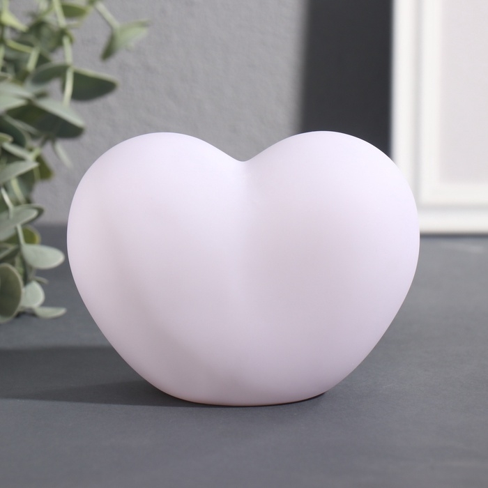 Ночник Ночник "Сердце" (Голуби) LED 3хLR44 8х11х7см