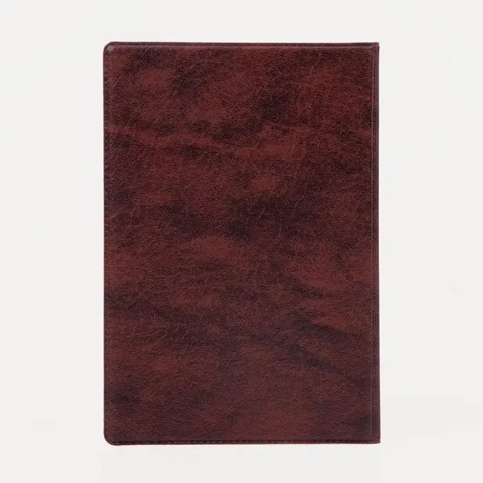 Обложка для паспорта, искусственная кожа, тиснение золотого цвета, бордовая