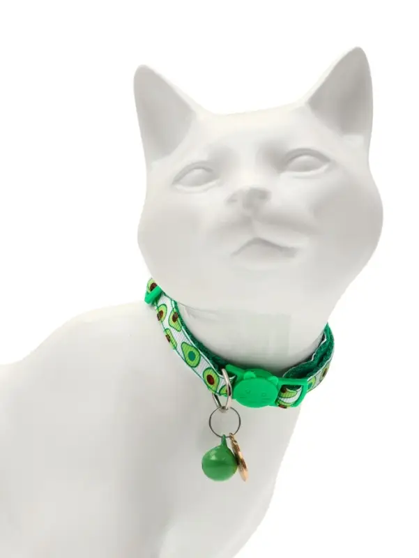 Набор ошейников для кошек &laquo;Фрукты&raquo;, 19-32&times;1 см, 4 шт.