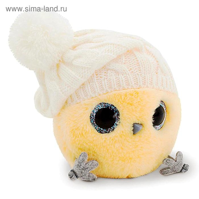 Мягкая игрушка «КТОтик в шапке с помпонами», 13 см, цвет МИКС Мягкая игрушка «КТОтик в шапке с помпонами», 13 см, цвет МИКС