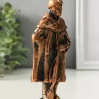 Фигура "Солдат" размер 15х6х3 см, гипс , винтажная бронза Фигура "Солдат" размер 15х6х3 см, гипс , винтажная бронза