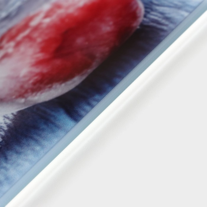 Доска разделочная стеклянная Доляна «Ледяная свежесть», 30×20 см