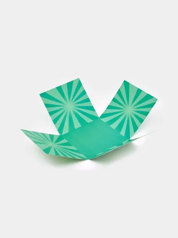 Бум-коробка подарочная с бабочками &laquo;Тебе подарочек&raquo;, 12 х 12 х 12 см