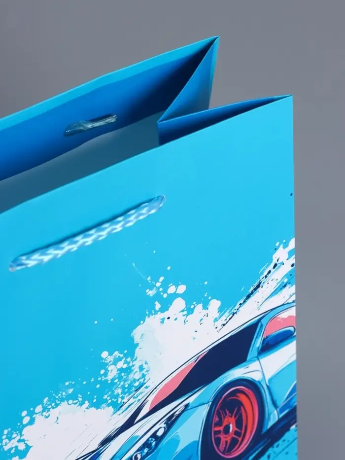 Пакет подарочный ламинированный "Мужчине" 18 х 22,3 х 10 см