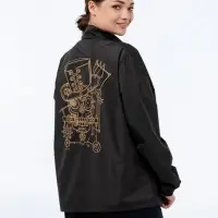 Ветровка John Steampunk, черная, размер S