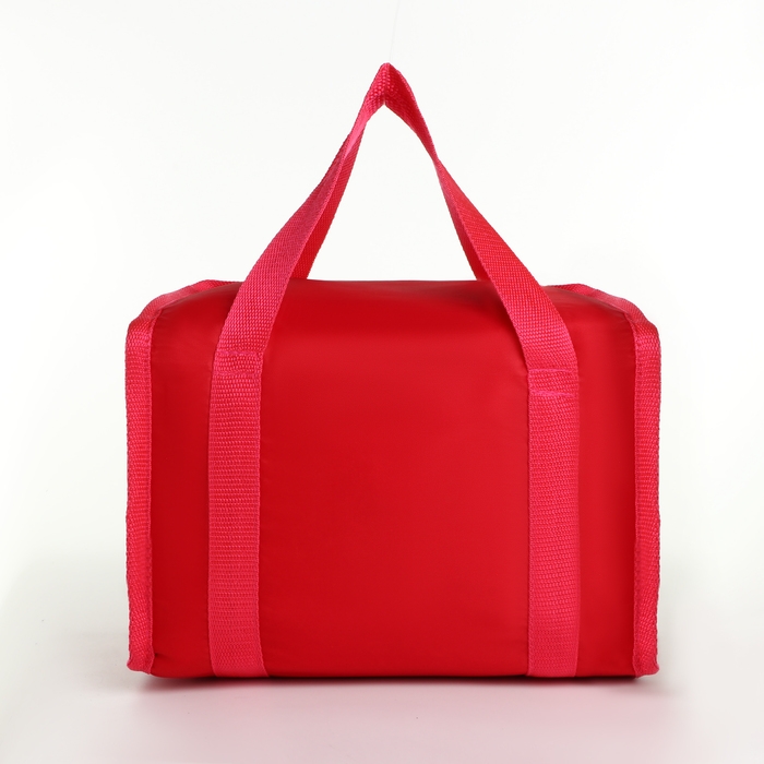 Термосумка на молнии, 13 л, цвет красный Термосумка на молнии, 13 л, цвет красный