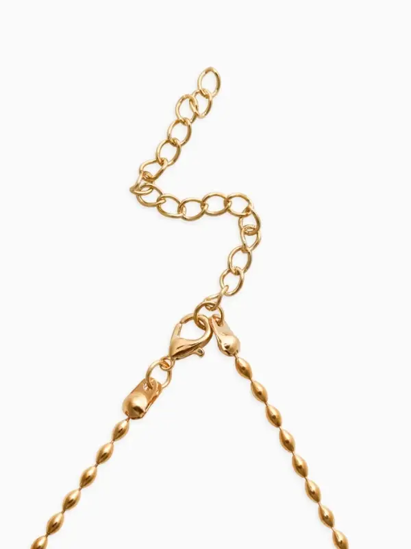 Колье &laquo;Морское дно&raquo;, L=40 см, белое в золоте