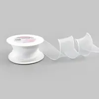 Лента капроновая &laquo;Волна&raquo;, 50 мм, 10&plusmn;1 м, белая