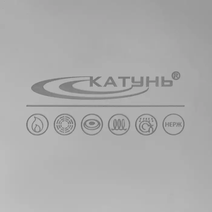 Котёл Катунь &laquo;Общепит&raquo;, 30 л, d=40 см, h=28 см, с крышкой, капсульное дно, индукция, нержавеющая сталь, хромированная