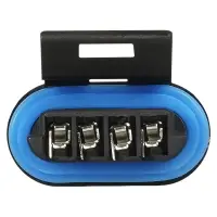 Разъём 4 pin с проводами для датчика холостого хода Лада 2110-2112, Kalina, Priora
