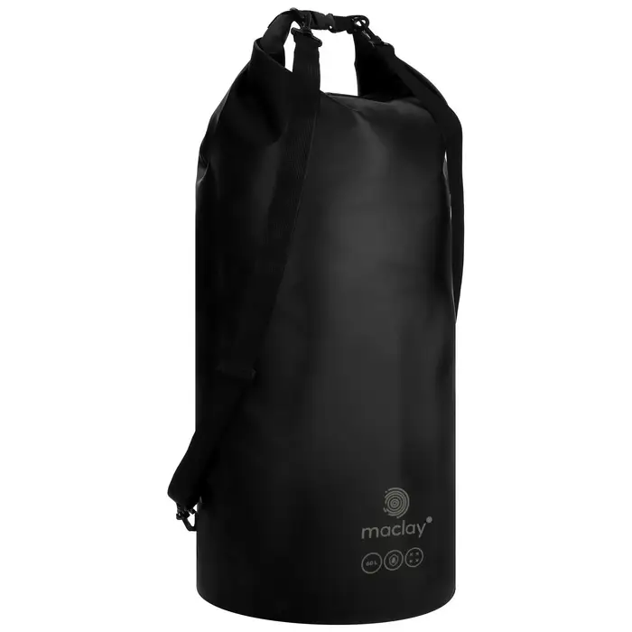 Гермомешок maclay, 60 л, чёрный