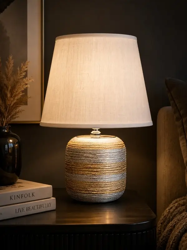 Лампа настольная RISALUX &laquo;Кэнди&raquo;, Е14, 40 Вт, 22.5&times;22.5&times;34.5 см