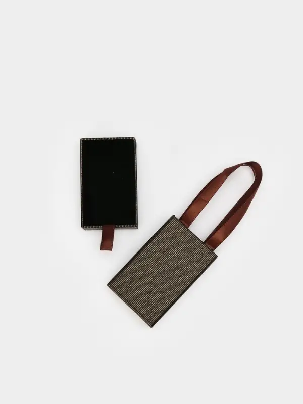 Набор коробочек подарочных 6 шт. под набор &laquo;Вельвет&raquo;, 5&times;8 см, МИКС: бежевый, серый, коричневый