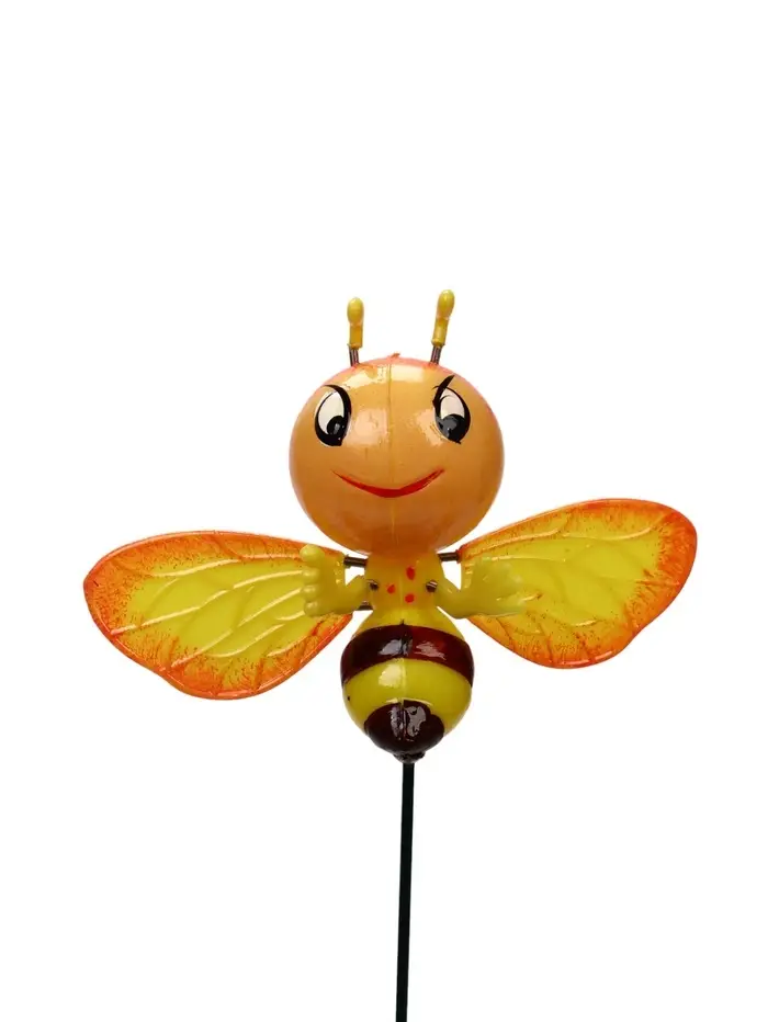 Штекер садовый &laquo;Пчёлка Жужа&raquo;, 14&times;10 см, h=40 см, МИКС, Greengo