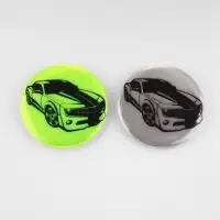 Светоотражающий значок &laquo;Авто&raquo;, d=5.8 см, МИКС
