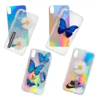 Чехол iPh XS Max TPU laser print case