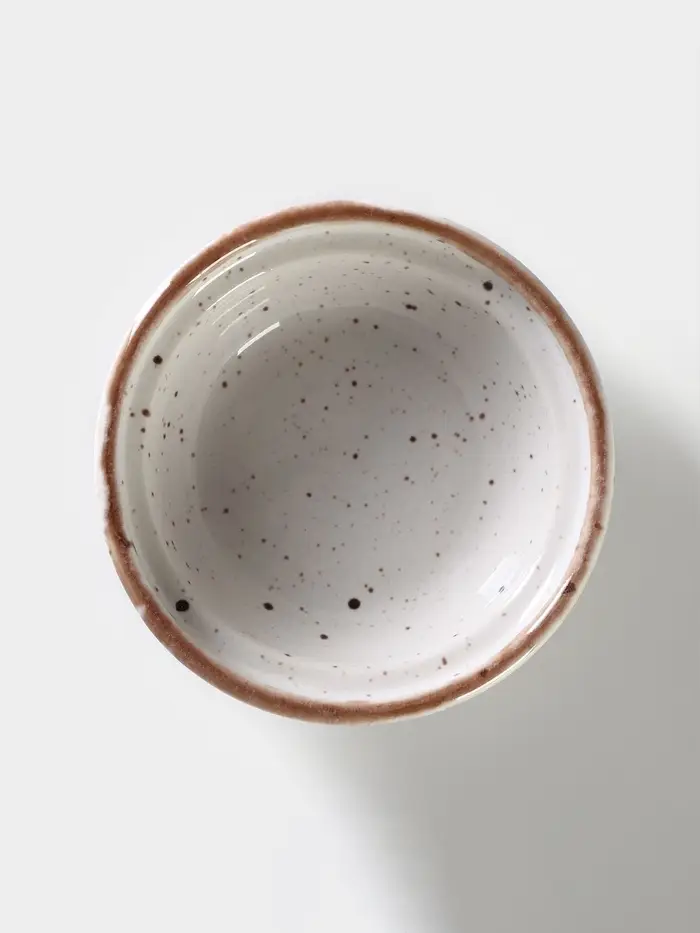 Соусник Хорекс Punto bianca, 50 мл, d=7.5 см, фарфор, белый